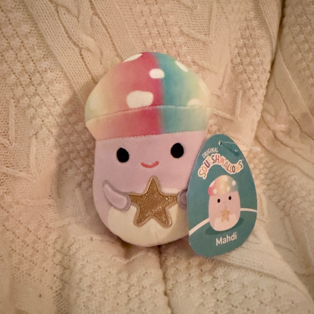 Mahdi the Mushroom 5” Stuffed Plush